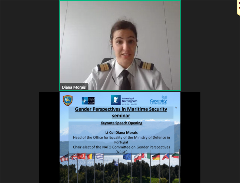 Seminarul online „Perspectiva de gen în securitatea maritimă”, 4 iun. 2021