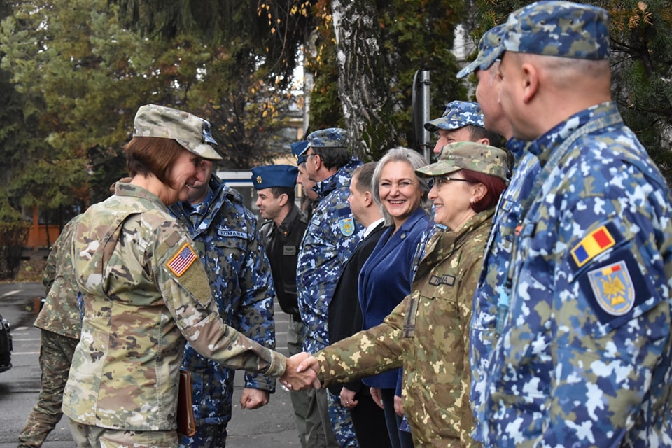 Specific training in the context of the Romanian-American cooperation WPS, 7 dec. 2022