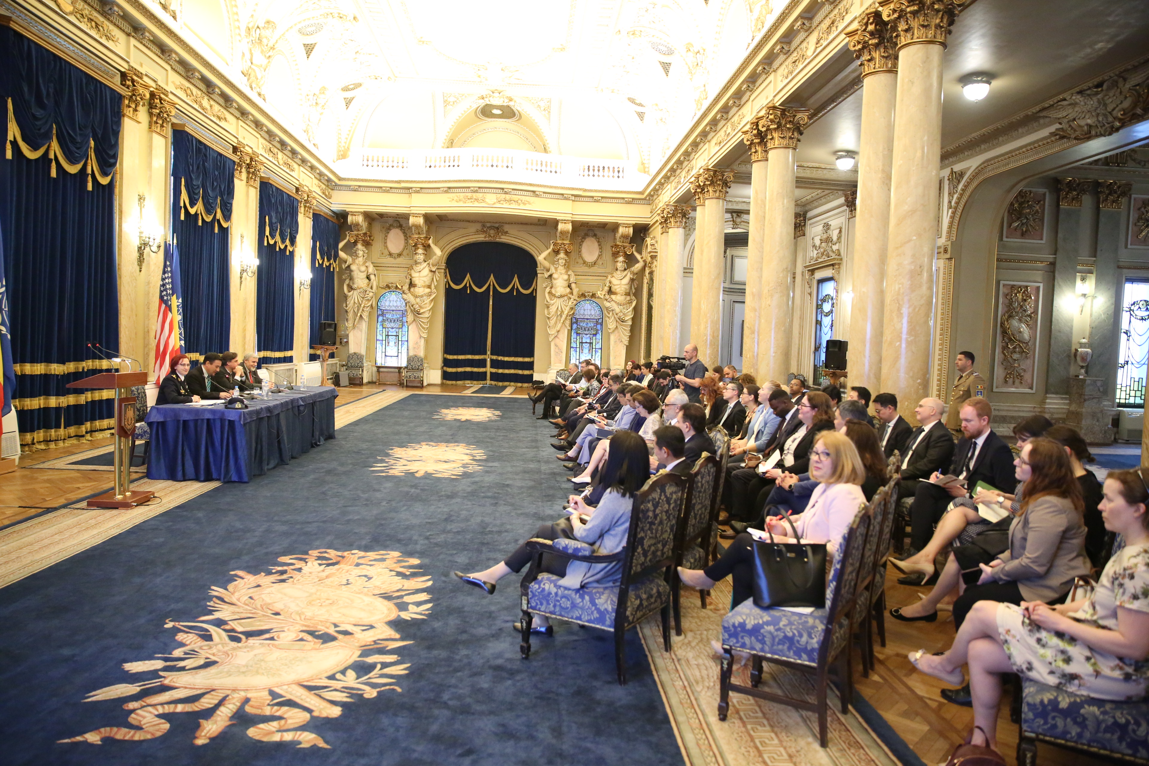 Meeting with the representatives of the residing diplomatic missions in Romania, 24 May 2023